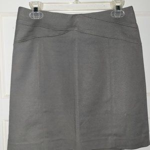 Grey Lined Skirt from Banana Republic - Size 6P